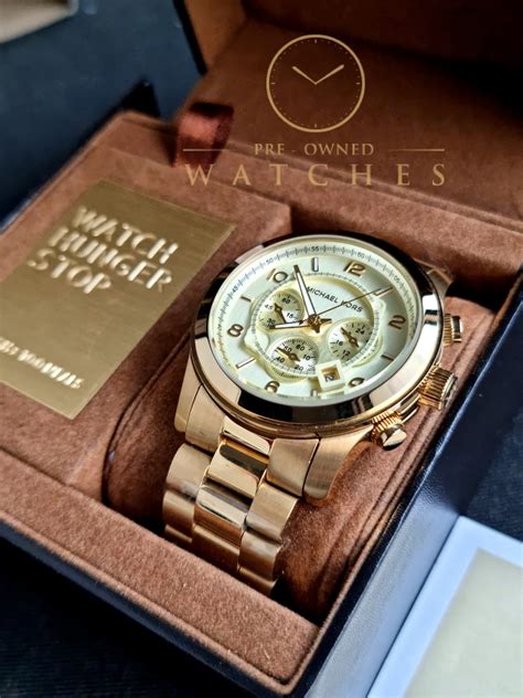 michael kors men's runway chronograph watch mk8077|Michael Kors Watch mk8077.